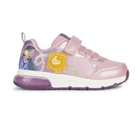 Geox J Spaceclub Girl A, Zapatillas, Pink Lt Prune, 24 EU
