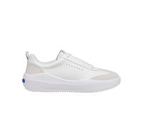 Geox gxcp-02 - Zapatillas bajas para mujer, color blanco - D65AJA0T522C1352, Blanco Y Blanco Leche, 39 EU