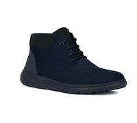 Geox U Portello, Bota de Tobillo Hombre, Azul Marino, 44 EU
