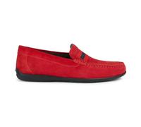Geox Hombre U ASCANIO A Moccasin, Red, 39 EU, Rojo, 39 EU