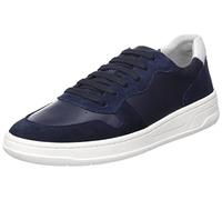 Geox Imanes En U, Zapatillas Hombre, Azul Marino, 44 EU