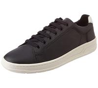 Geox Imanes En U, Zapatillas Hombre, Negro, 45 EU