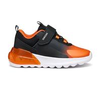 Geox J Activart ILLUMINUS - Zapatillas Deportivas, Color Negro/Naranja, Talla 33 EU, Negro, Naranja, 33 EU