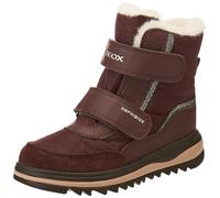 Geox J ADELHIDE GIRL B AB, Barco Ankle para Niñas, DK BURGUNDY, 29 EU