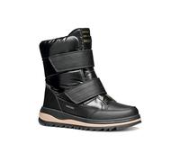 Geox J Adelhide Girl B AB, Botas Altas hasta la Rodilla, Negro, 33 EU