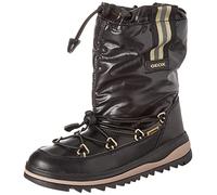 Geox J ADELHIDE GIRL B AB, Botas para Niñas, BLACK/GOLD, 31 EU