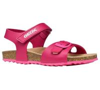 Geox J Adriel Girl C, Sandalias Niñas, Dk Fucsia, 28 EU