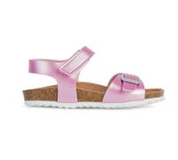 Geox J Adriel Girl C, Sandalia Mujer, DK Pink, 37 EU