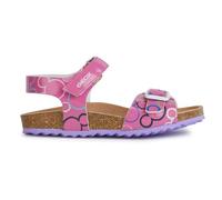 Geox J Adriel Girl C, Sandalias Niñas, Fucsia Multicolor, 38 EU