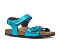 Geox J Adriel Girl C, Sandalias Niñas, Turquoise, 36 EU
