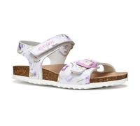 Geox J Adriel Girl C, Sandalias Niñas, White Lilac, 27 EU