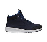 Geox J Aeranter Boy Abx A, Botines para Niño, Multicolor (Navy/Royal), 35 EU