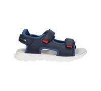 Geox J Airadyum BO Sandalia para niños, Azul marino Dk Blue, 33 EU