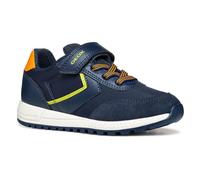 Geox J ALBEN Boy A, Zapatillas, Navy/Lime Green, 31 EU