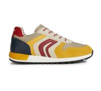 Geox J Álbumes Boy B, Zapatillas Hombre, Beige Yellow, 48 EU