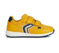 Geox J Álbumes Boy C, Zapatillas, Ocre Amarillo Azul Marino, 33 EU