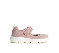 Geox J Aril Girl A, Ballet Flat, Rosa, 33 EU