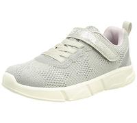 Geox J Aril Girl D, Sneakers Niñas, Multicolor Silver Lilac, 29 EU