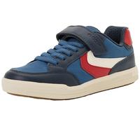 Geox J Arzach Boy A - Zapatillas Deportivas Avio/Rojo, Talla 34 EU