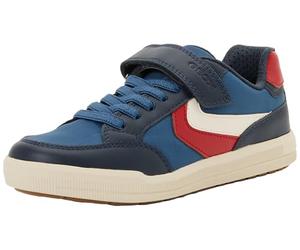 Geox J Arzach Boy A - Zapatillas Deportivas Avio/Rojo, Talla 38 EU