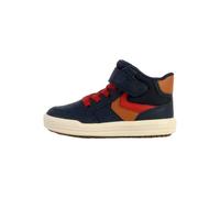 Geox J Arzach Boy A, Zapatillas, Navy Cognac, 34 EU