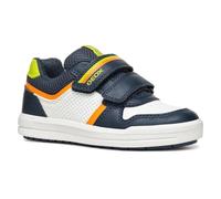 Geox J Arzach Boy A, Zapatillas, Navy/Fluo Green, 25 EU