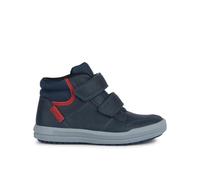 Geox J ARZACH BOY B, Zapatillas para Niños, NAVY/RED, 35 EU
