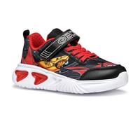 Geox J Assister Boy B, Zapatillas, Black/Yellow, 36 EU