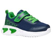 Geox J Assister Boy C - Zapatillas Deportivas, Color Azul Marino y Verde, Talla 28 EU