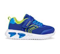 Geox J Assister Boy C - Zapatillas Deportivas, Color Azul y Lima, Talla 29 EU