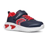Geox J Assister Boy C, Zapatillas Niños, Multicolor Navy Red, 35 EU