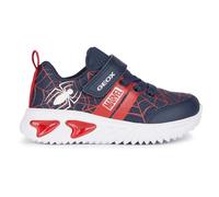 Geox J Assister D - Tenis para niño, Azul Marino Dk Rojo, 40 EU