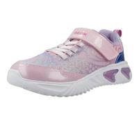 Geox J Assister Girl A - Zapatillas Deportivas, Color Rosa y Morado, Talla 29 EU