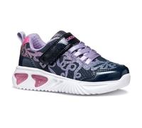 Geox J Assister Girl A, Zapatillas, Navy/Lilac, 37 EU