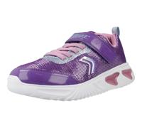 Geox J Assister Girl A, Zapatillas, Violet/DK Pink, 36 EU