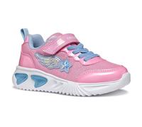 Geox J Assister Girl B, Zapatillas, Pink/Lt Sky, 33 EU