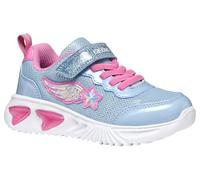 Geox - J Assister Girl B, Zapatillas Niñas, Sky/Pink,