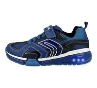 Geox J Bayonyc Boy A, Sneakers Niños, Multicolor Royal Lt Blue, 34 EU