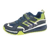 Geox J Bayonyc Boy, Zapatillas Niños, Azul (Navy Lime), 28 EU