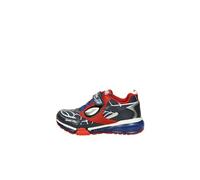 Geox J Bayonyc Boy, Zapatillas Niños, Rojo (Royal Red FUCE), 35 EU