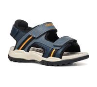 Geox J Borealis Boy A, Sandalia, Navy/Orange, 38 EU