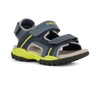 Geox J Borealis Boy A Sandalia para niños, Avio Lime, 29 EU