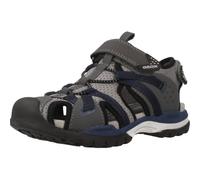 Geox Sandalias con punta cerrada J Borealis Boy B Niños Gris Dk Grey Navy 33 EU