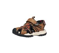 Geox J Borealis Boy B Sandal, LT Brown/Rust, talla 32 EU