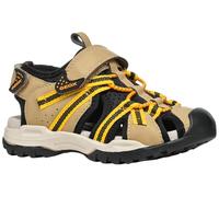 Geox J Borealis Boy B, Sandalia, Beige/Yellow, 34 EU