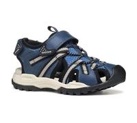 Geox J Borealis Boy B, Sandalia, Denim/Grey, 32 EU