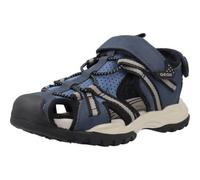 Geox J Borealis Boy B, Sandalia, Denim/Grey, 28 EU