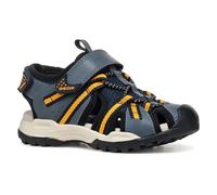 Geox - J Borealis Boy B, Sandalia Niños, Navy/Orange,