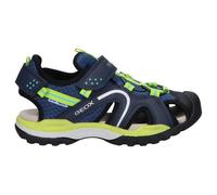 Geox J Borealis Boy B, Sandalias con Punta Cerrada Niños, Azul Dk Blue Lime, 29 EU