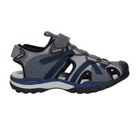 Geox J Borealis Boy B, Sandalias con Punta Cerrada Niños, Gris Dk Grey Navy, 27 EU